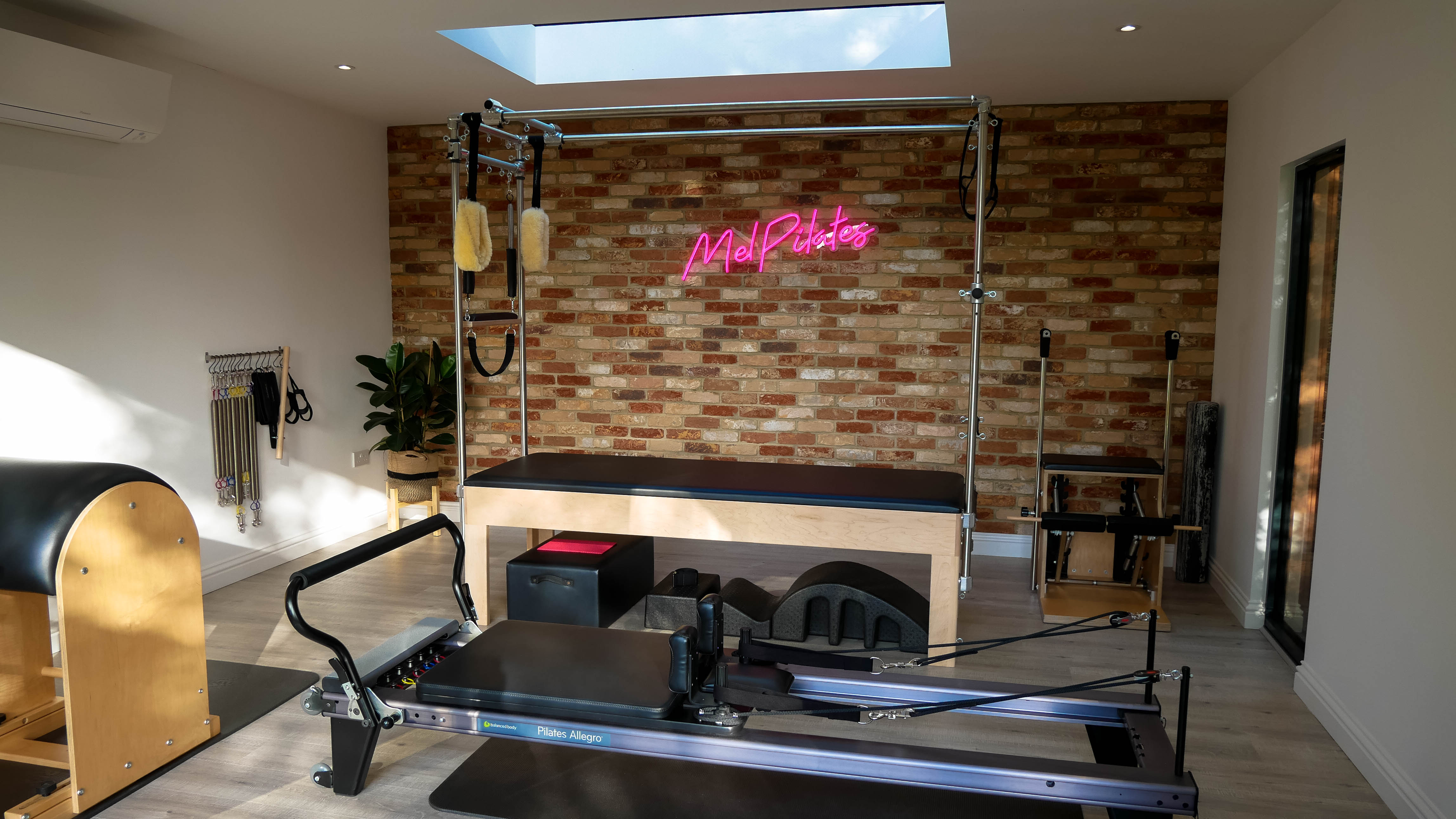 mel pilates teaching studio garden room caterham surrey