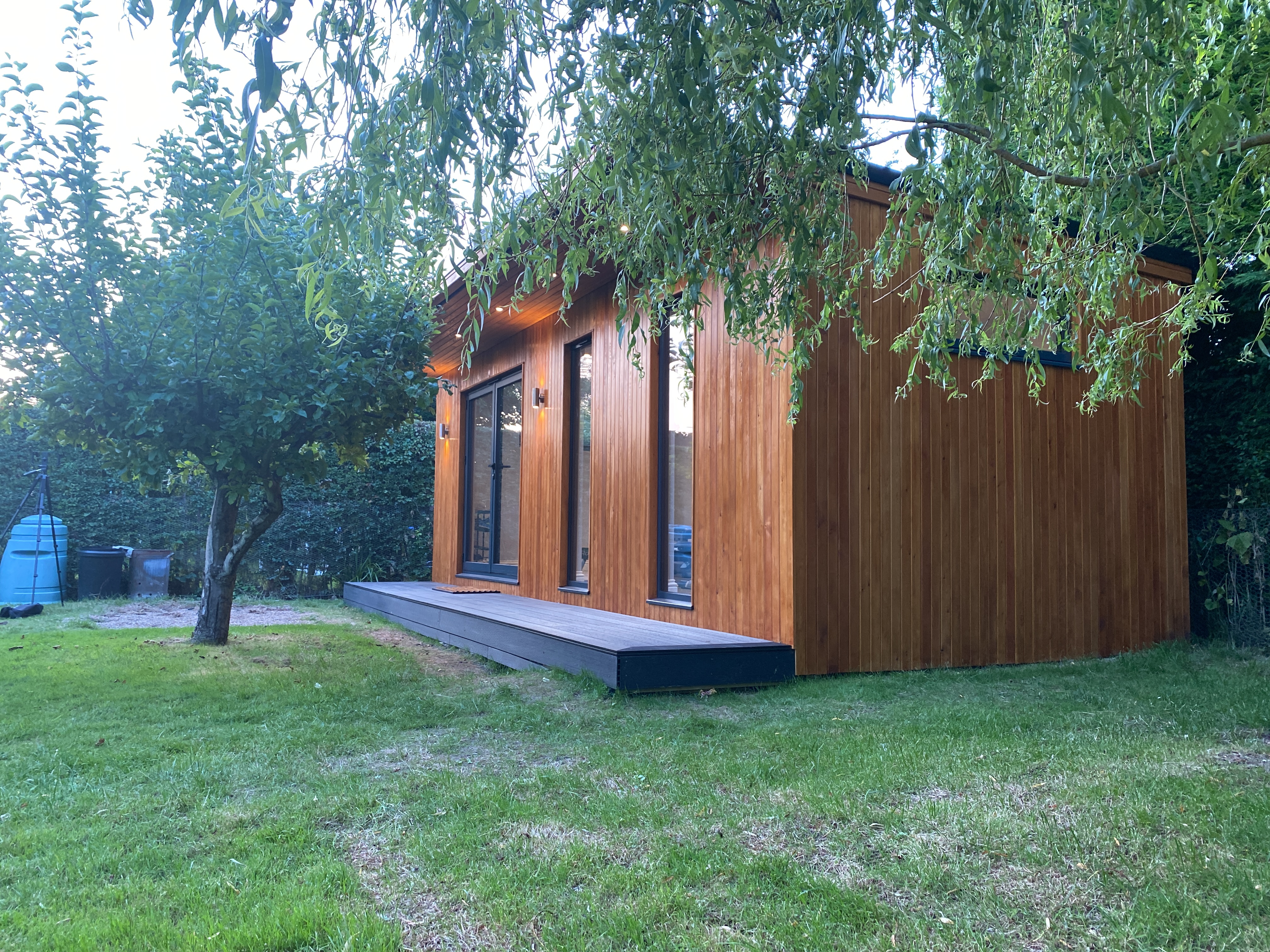 home gym garden room in surrey
