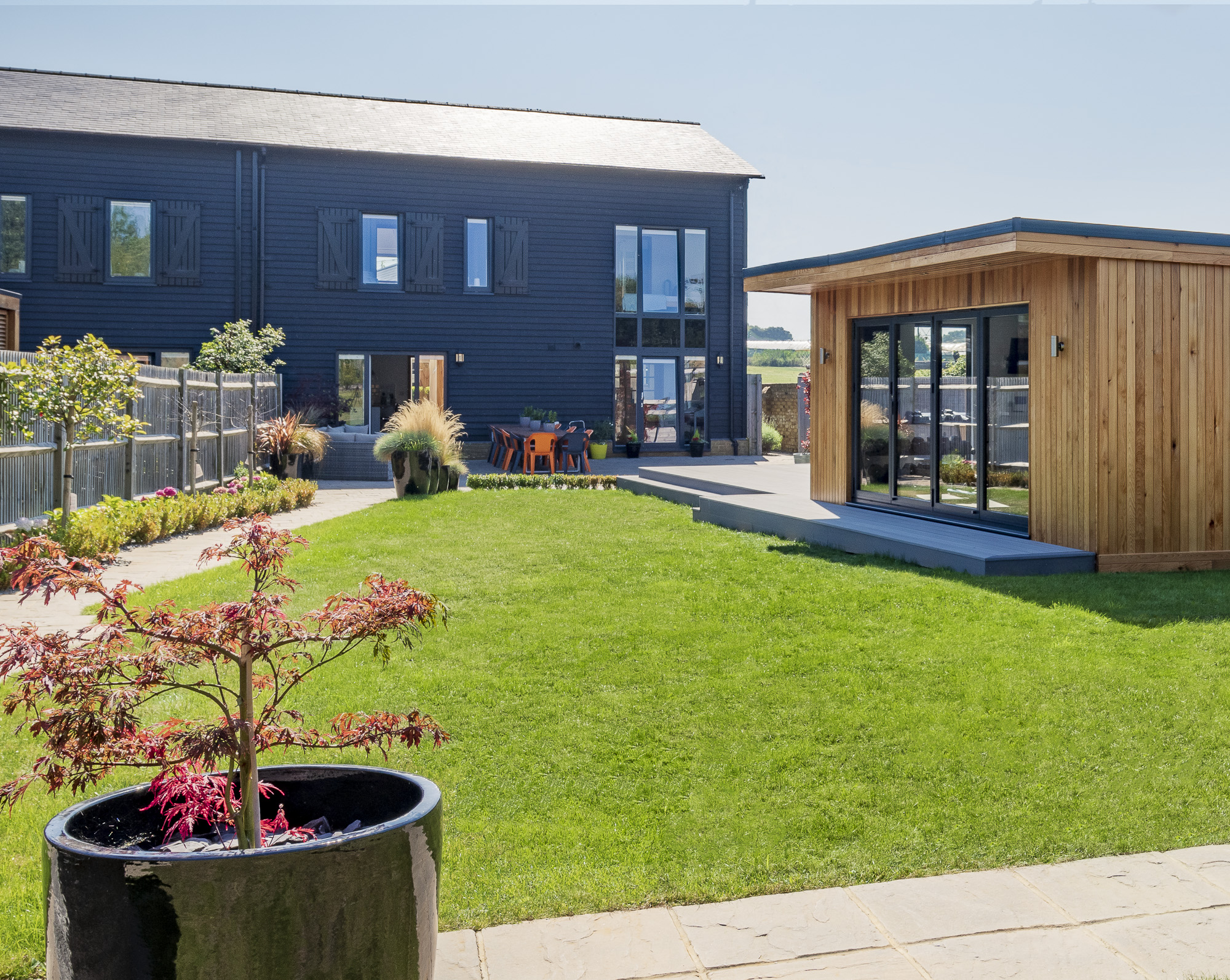 home gym garden studio in kent