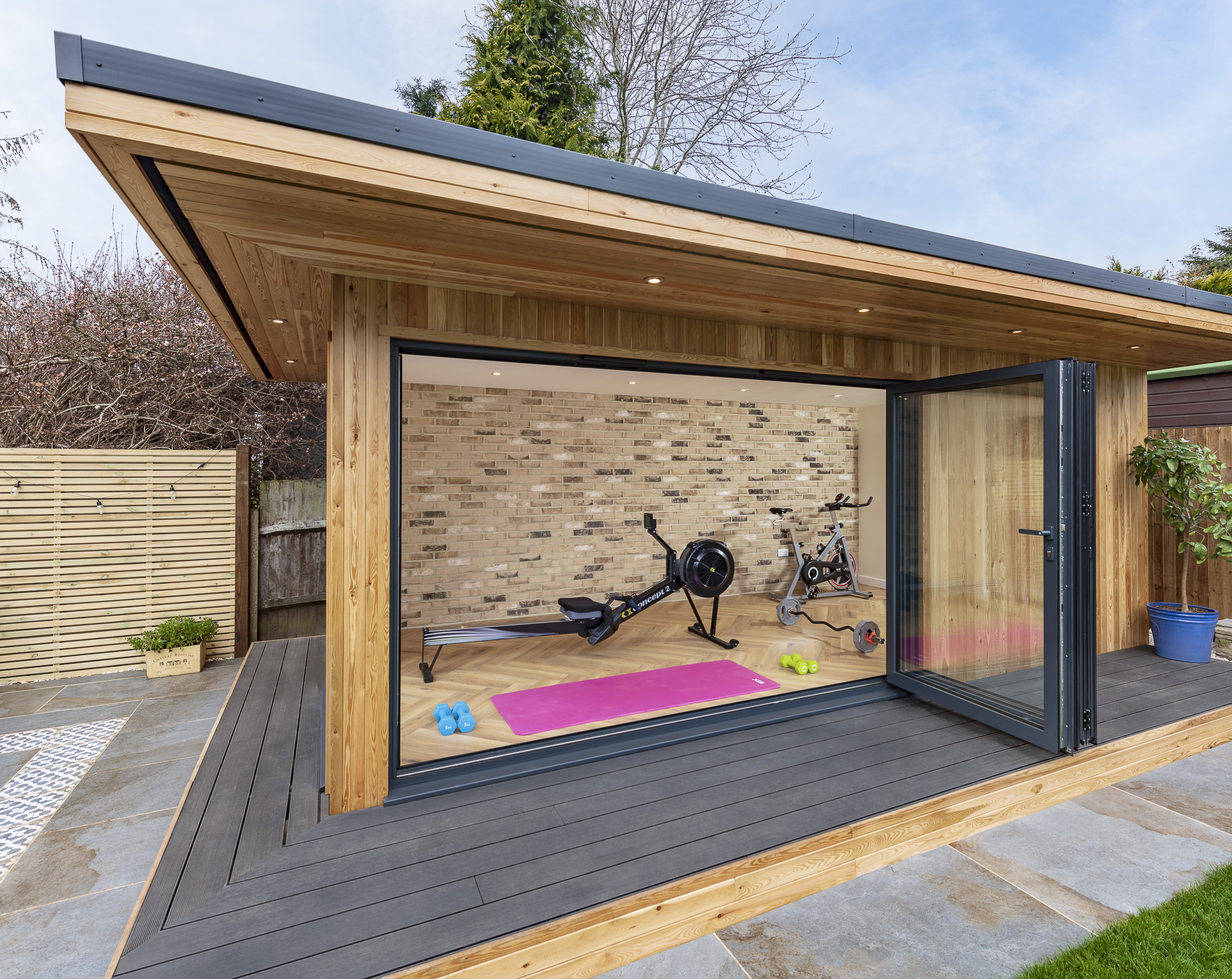 garden studio home gym ewell surrey