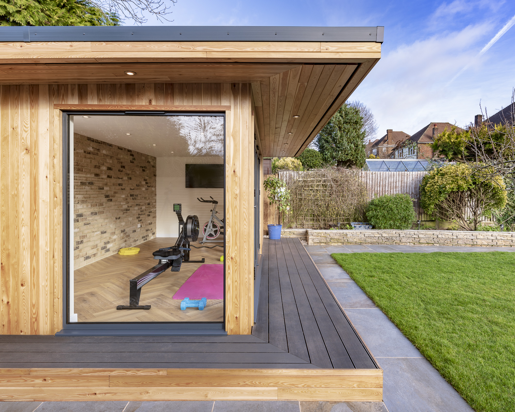 garden studio home gym ewell surrey